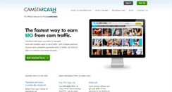 Desktop Screenshot of camstarcash.com